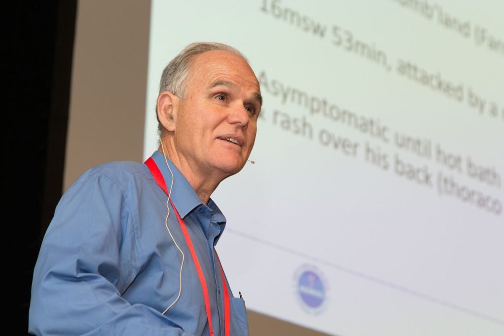 BHA‐UKDMC Conference organised in collaboration with Mimir Marine Mr. Bruce Mathew Medical Director North England Medical Hyperbaric Services, NEMHS Bruce is a Consultant Neurosurgeon (retd) who has also been involved in Diving and Submarine medicine for 36 years. His specific interest is in improving the management and functional outcomes in severe DCI involving the spinal cord.